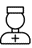 Icon showing nurse