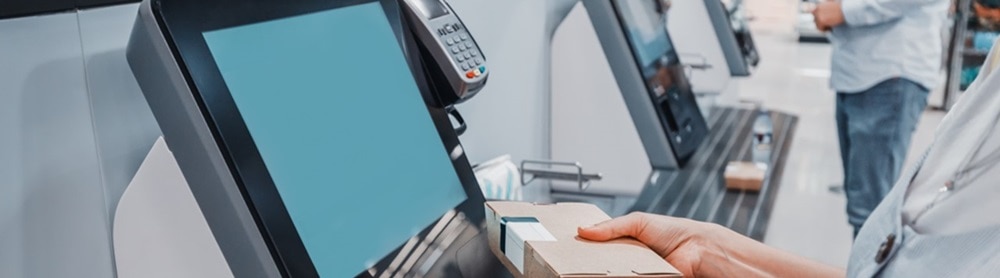 paiement en caisse libre-service