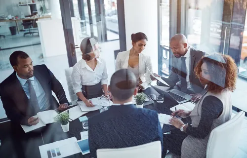 corporate meeting